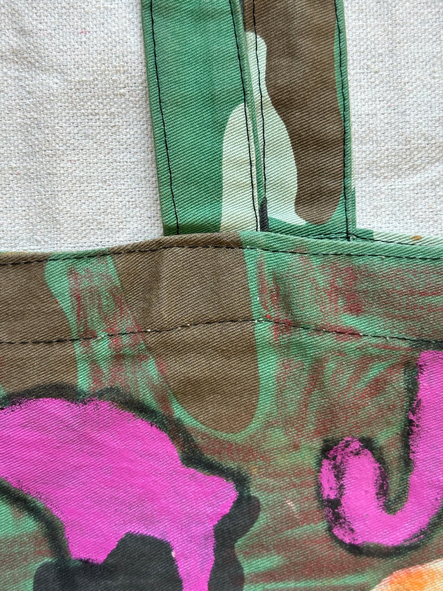 Jon17 brunette tote